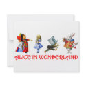 ALICE IN WONDERLAND invitations