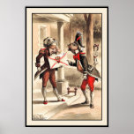 Alice in Wonderland - Invitation from the Queen Poster