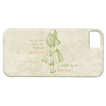 Alice in Wonderland iPhone 5 Covers