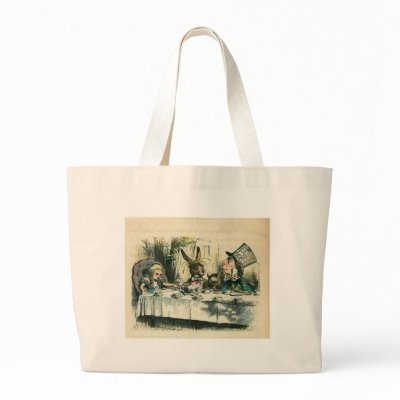 Alice in Wonderland: It's a Mad Tea Party Bags by jerseyskimmilk