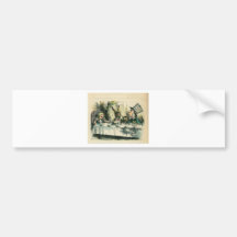 Alice in Wonderland: It's a Mad Tea Party Bumper Stickers