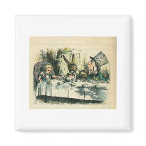 Alice in Wonderland: It's a Mad Tea Party Refrigerator Magnet
