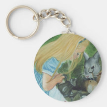Alice in Wonderland Keychain