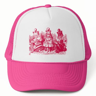Alice in Wonderland King & Queen Mesh Hat by JuJuGarden