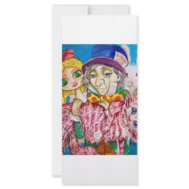 ALICE IN WONDERLAND MAD HATTER FULL COLOR RACK CARD