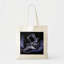 Alice in Wonderland Mad Hatter Tote Bag