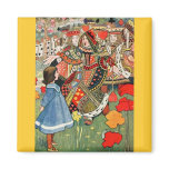 Alice in Wonderland Refrigerator Magnet