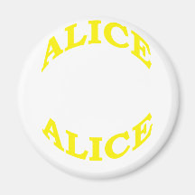 Alice In Wonderland Magnet