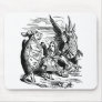 Alice in Wonderland; Mock Turtle, Gryphon, Alice Mouse Pad
