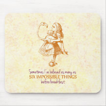 Alice in Wonderland Mouse Pads