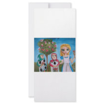 ALICE IN WONDERLAND PAINTING by Gordon Bruce Rack Card Template