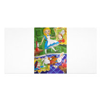 ALICE IN WONDERLAND PERSONALIZED PHOTO CARD