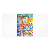 ALICE IN WONDERLAND PHOTO GREETING CARD