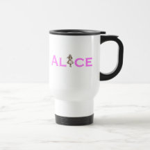 Alice In Wonderland Pink Mug