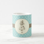Alice in Wonderland Polka Dots Coffee Mug