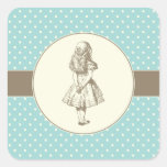 Alice in Wonderland Polka Dots Sticker