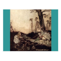 Alice in Wonderland Post Card
