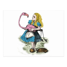 Alice in Wonderland Post Card