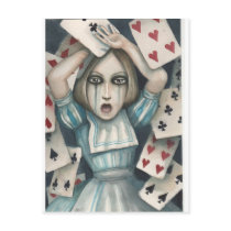 Alice in wonderland postcards