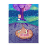 Alice in Wonderland Postcard