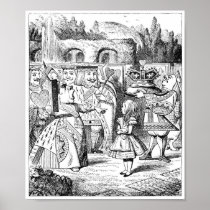 Alice in Wonderland: Queen of Hearts & First-Knave Posters