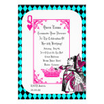 Alice In Wonderland Queen Party Invitation