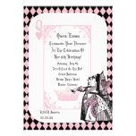 Alice In Wonderland Queen Party Invitation