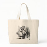 Alice in Wonderland  Small Door to Wonderland Canvas Bags