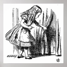 Alice in Wonderland  Small Door to Wonderland Posters