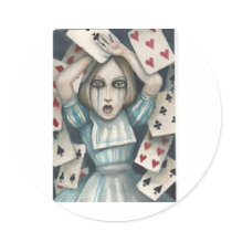 Alice in wonderland stickers