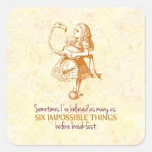 Alice in Wonderland Sticker