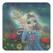 Alice in Wonderland Stickers