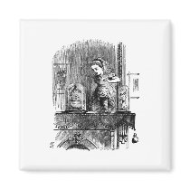 Alice in Wonderland Through the Looking Glass Refrigerator Magnet