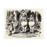 Alice in Wonderland: Twiddle Dee and Twiddle Dum Post Cards