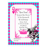 Alice In Wonderland White Rabbit Party Invitation
