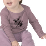 Alice in Wonderland White Rabbit with Trumpet T Shirt