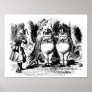 Alice in Wonderland with Tweedledum and Tweedledee Posters