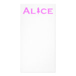 Alice in Wonderland Word Play Pink