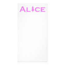 Alice in Wonderland Word Play Pink