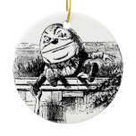 Alice in Wondlerand, Humpty Dumpty with Alice Ornaments