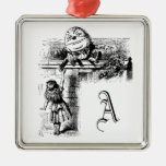 Alice in Wondlerand, Humpty Dumpty with Alice Christmas Ornaments
