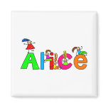 Alice Refrigerator Magnets
