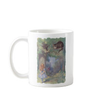 Alice meets Cheshire Cat Mug