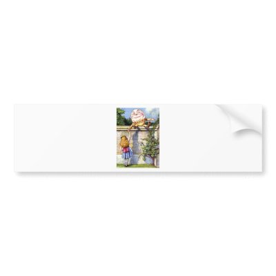 Alice Meets Humpty Dumpty in Wonderland by WONDERLAND_SHOP