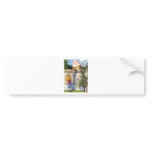 Alice Meets Humpty Dumpty in Wonderland bumper stickers