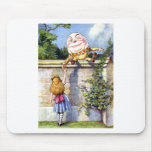 ALICE MEETS HUMPTY DUMPTY mousepads