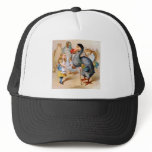 Alice Meets the Dodo Bird at the Caucus Race Mesh Hat