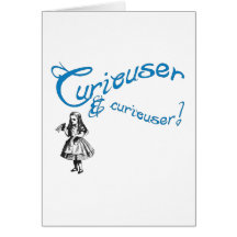 Alice Quote with Image Card
