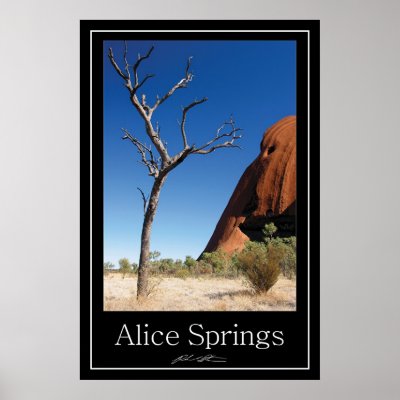 Alice Springs Poster by stoner