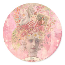 Alice Round Sticker